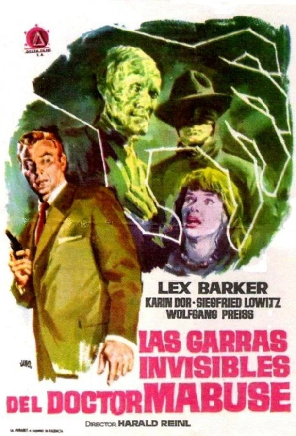 Невидимый доктор Мабузе 1962 смотреть фильм онлайн бесплатно