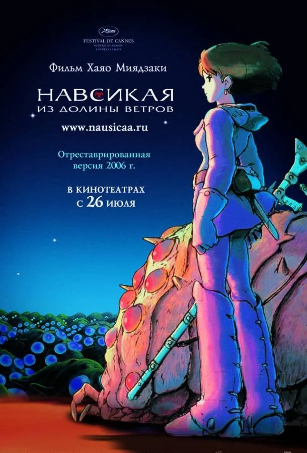 Навсикая из долины ветров 1984 смотреть аниме-фильм онлайн бесплатно